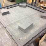 Blast resistant cab glazing assembly